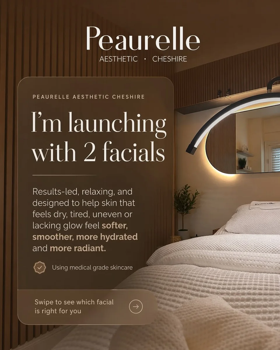 Peaurelle treatment room in Warrington